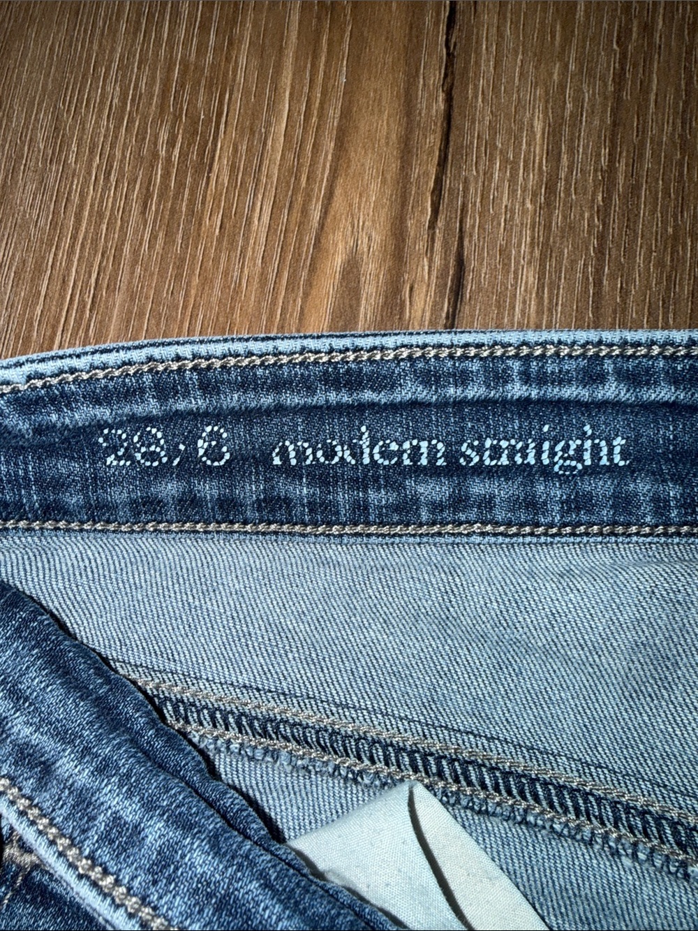 LOFT Medium Wash Straight-Leg Jeans - Picture 3 of 3